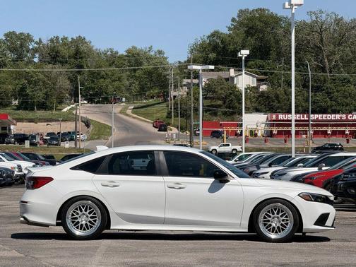 Platinum White Pearl 2022 Honda Civic Sport