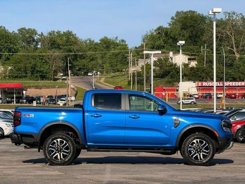 Velocity Blue Metallic 2024 Ford Ranger LARIAT
