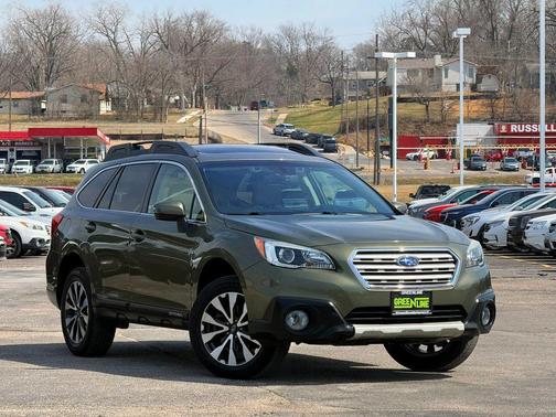 Wilderness Green Metallic 2017 Subaru Outback 2.5i Limited