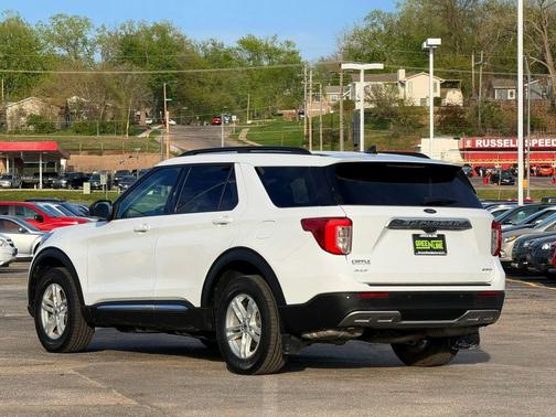 Oxford White 2021 Ford Explorer XLT