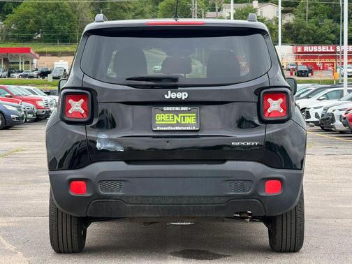 Black 2017 Jeep Renegade Sport