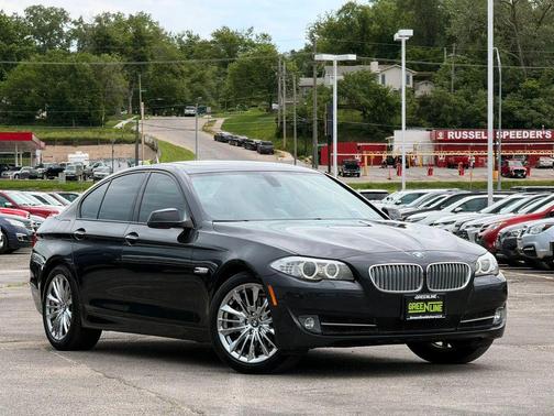 Black 2012 BMW 550 xDrive