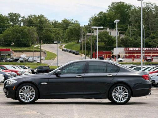 Black 2012 BMW 550 xDrive