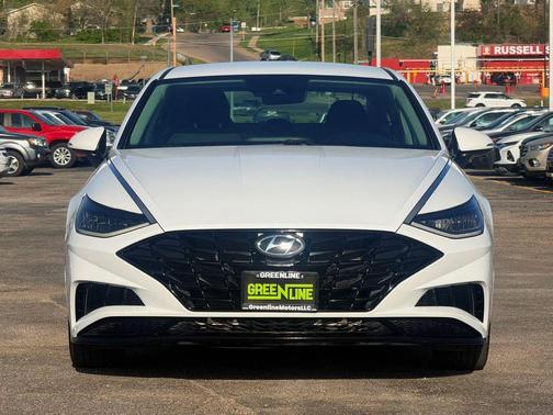 Quartz White 2021 Hyundai SONATA SEL
