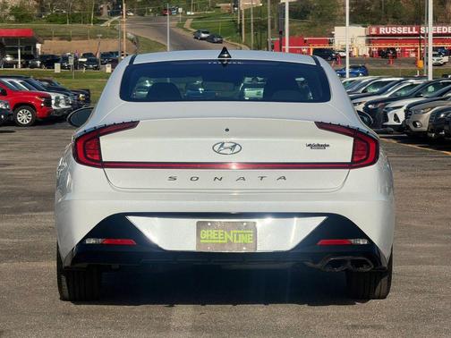 Quartz White 2021 Hyundai SONATA SEL