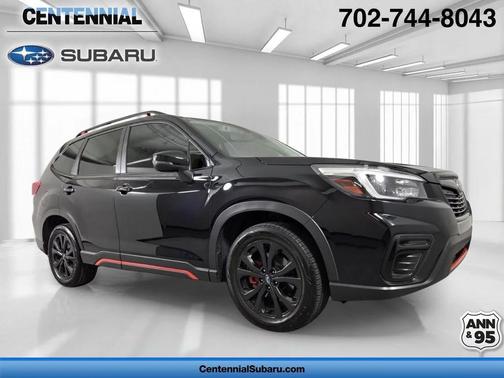 Black 2021 Subaru Forester Sport