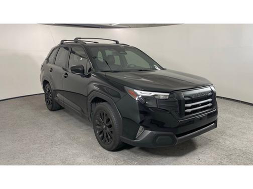 Black 2025 Subaru Forester Sport