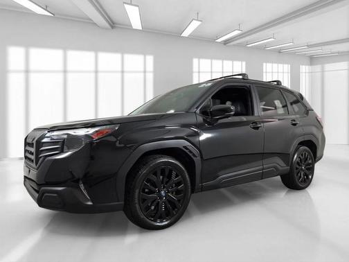 Black 2025 Subaru Forester Sport