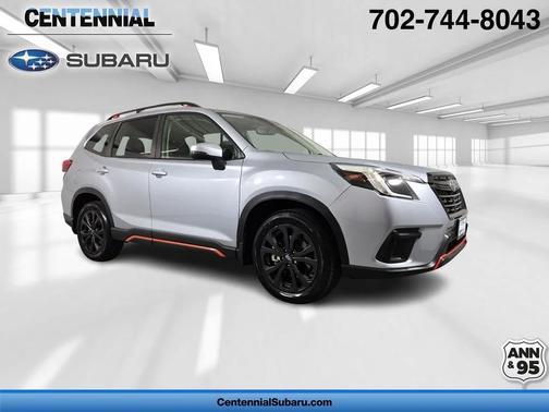 Silver 2023 Subaru Forester Sport