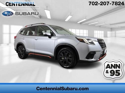 Silver 2023 Subaru Forester Sport