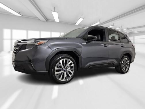 Gray 2025 Subaru Forester Hybrid Touring