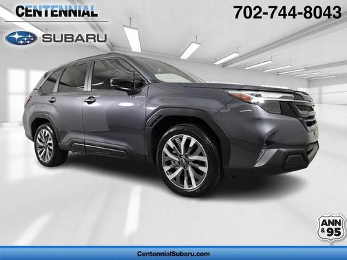 Gray 2025 Subaru Forester Hybrid Touring