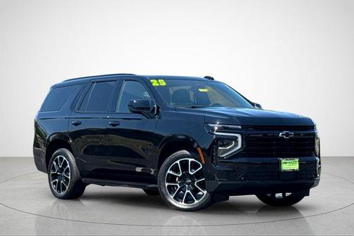 Black 2025 Chevrolet Tahoe 4WD RST