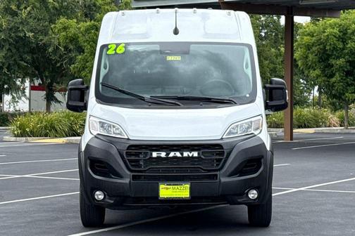 Bright White Clearcoat 2026 RAM ProMaster 2500 Tradesman
