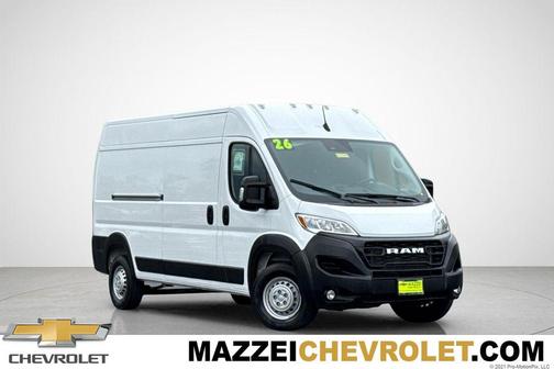 Bright White Clearcoat 2026 RAM ProMaster 2500 Tradesman