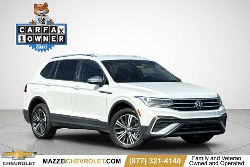 Pure White 2024 Volkswagen Tiguan 2.0T Wolfsburg Edition