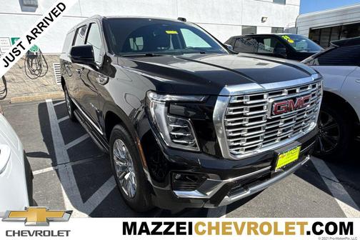 Onyx Black 2025 GMC Yukon XL Denali