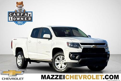 Summit White 2022 Chevrolet Colorado LT