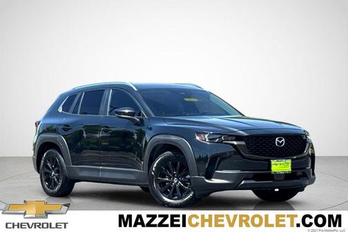 Jet Black Mica 2025 Mazda CX-50 2.5 S Preferred Package