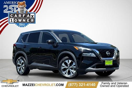 Super Black 2023 Nissan Rogue SV