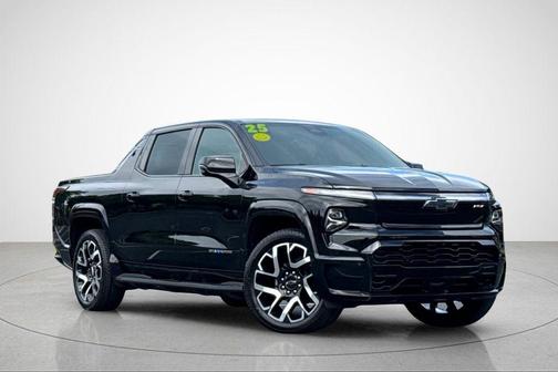 Black 2025 Chevrolet Silverado EV RST