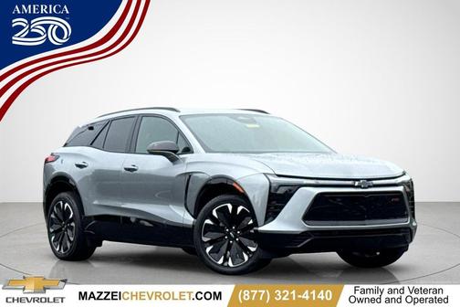 Sterling Gray Metallic 2025 Chevrolet Blazer EV AWD RS