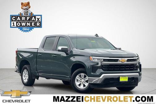 Cypress Gray 2025 Chevrolet Silverado 1500 LT