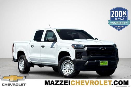 Summit White 2026 Chevrolet Colorado WT