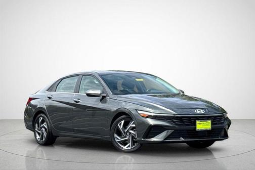 Amazon Gray 2025 Hyundai ELANTRA HEV Limited