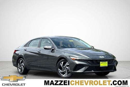Amazon Gray 2025 Hyundai ELANTRA HEV Limited