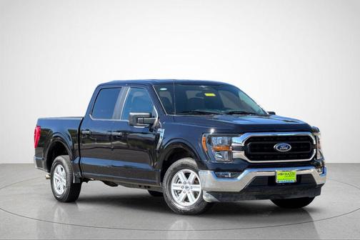 AGATE BLACK METALLIC 2023 Ford F-150 XLT