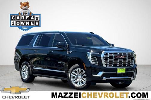 Onyx Black 2025 GMC Yukon XL Denali
