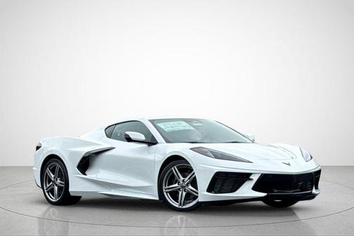 Arctic White 2026 Chevrolet Corvette Stingray w/1LT