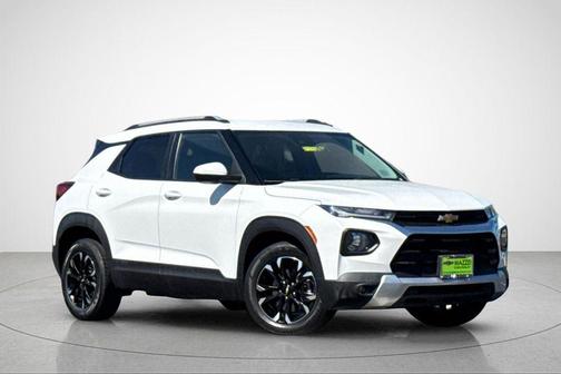 Summit White 2022 Chevrolet Trailblazer LT
