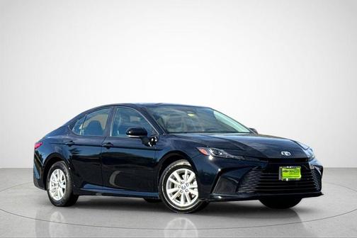 Midnight Black Metallic 2025 Toyota Camry LE