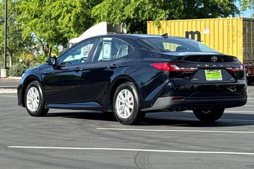 Midnight Black Metallic 2025 Toyota Camry LE
