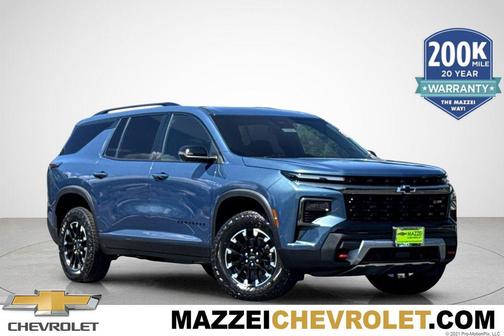 Lakeshore Blue Metallic 2026 Chevrolet Traverse AWD Z71