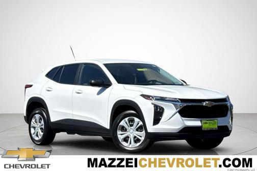 Summit White 2025 Chevrolet Trax LS