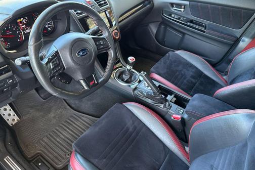 Dark Gray Metallic 2018 Subaru WRX STI Base