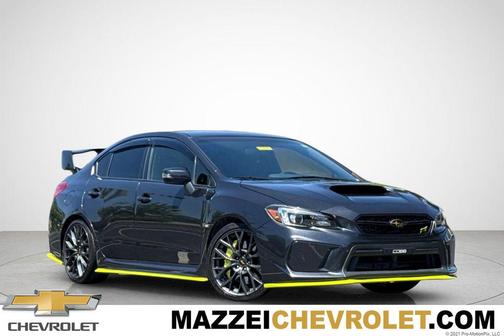 Dark Gray Metallic 2018 Subaru WRX STI Base