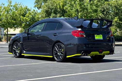 Dark Gray Metallic 2018 Subaru WRX STI Base