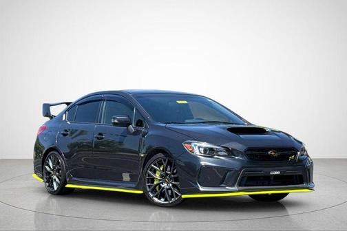 Dark Gray Metallic 2018 Subaru WRX STI Base