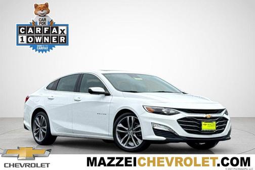 Summit White 2023 Chevrolet Malibu FWD 1LT