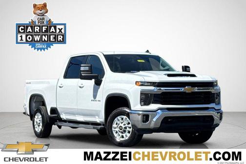 Summit White 2025 Chevrolet Silverado 2500 LT