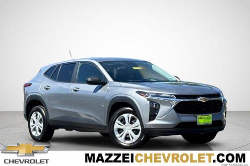 Sterling Gray Metallic 2025 Chevrolet Trax LS