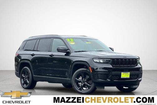 Diamond Black Crystal Pearlcoat 2022 Jeep Grand Cherokee L Altitude