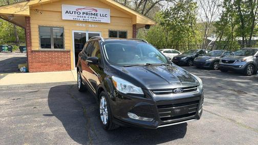 Ruby Red Metallic Tinted Clearcoat 2015 Ford Escape Titanium