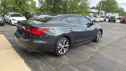 Blue 2016 Nissan Maxima SV Sedan 4D