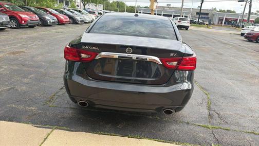 Blue 2016 Nissan Maxima SV Sedan 4D