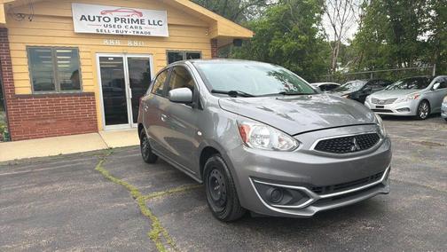 Mercury Gray 2017 Mitsubishi Mirage ES